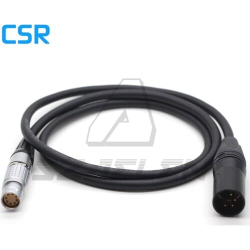XLR 4pin to 8 pin female for ARRI ALEXA mini/ AMIRA camera power cable