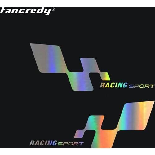 Car Styling Funny sticker RACING Sport Car Bumper Stickers and Decals Car-Styling Decoration Door Body Window Vinyl Sticker