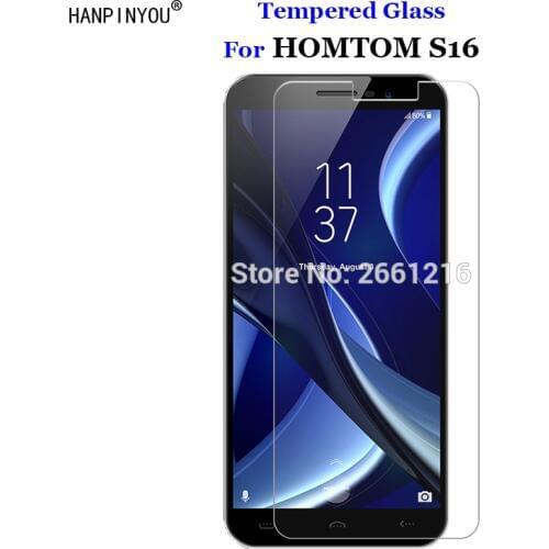 For HOMTOM S 16 Tempered Glass 9H 2.5D Premium Screen Protector Film For HOMTOM S16 5.5"