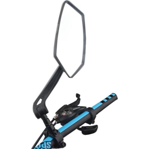 Bicycle Rearview Mirror 360 Degree Rotating Motorcycle Battery Car Mirror HD Acrylic Mirror Motorcycle Accessories