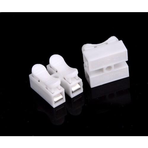 10/20/40pcs Quick Splice Lock Wire Connectors CH2 2Pins CH3 3Pins Electrical Cable Terminals 20x17.5x13.5mm Drop Shipping