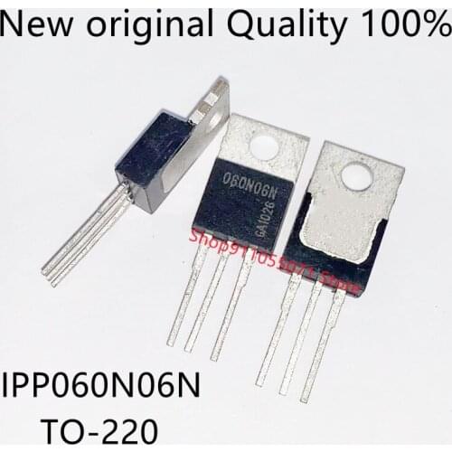 10PCS/LOT IPP060N06N 060N06N TO-220 60V 45A New spot hot sale