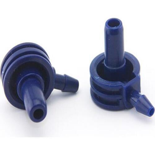 10pcs/lot The pipe connection hose interface connector tracheal cuff electronic sphygmomanometer arm L type Connector