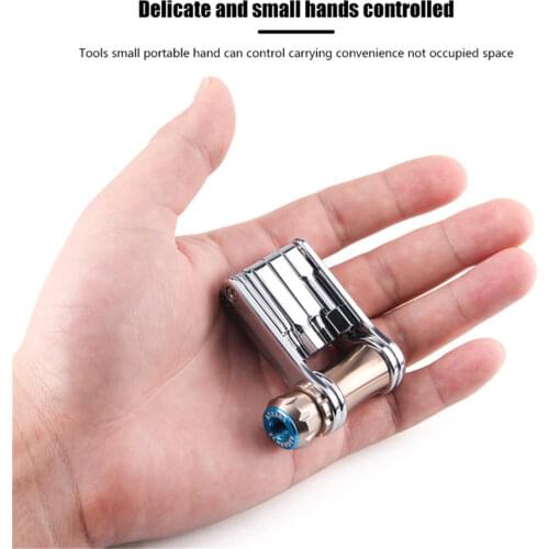 11 in 1 Bike Multi-Tool - Chain Tool/Torx/Hex/Screwdriver Bicycle Multitool Cycling Mechanic Repair Tools with CO2