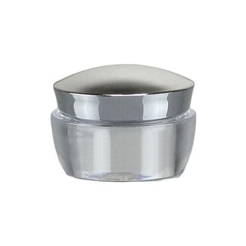 15G clear plastic pot tin bottle jar for eye serum day night essence cream moisturizer skin care cosmetic packing