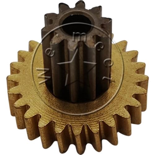 2PCS 0.5 Modulus 10T-24T Metal Gear Motor Shaft Reduction Iron Double Gear 2.5mm Hole#CWF2