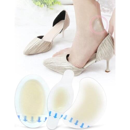 2PCS New Gel Heel Stickers Soft Hydrocolloid Shoes Pads Relief Pain Bunions Corns Calluses Friction Pressure Spots Anti Blister