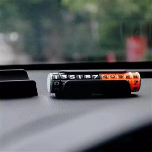 Car Temporary Car Parking Card Phone Number Card Plate Hidden Switch Telephone Number Car Parking Card Stop
