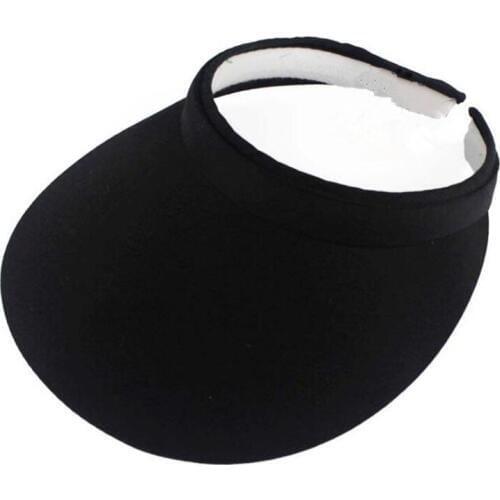 New Plain Men Women Wide Brim Summer Outdoor Sport Sun Visor Cap Hat for Golf Hiking Tennis Sun Caps