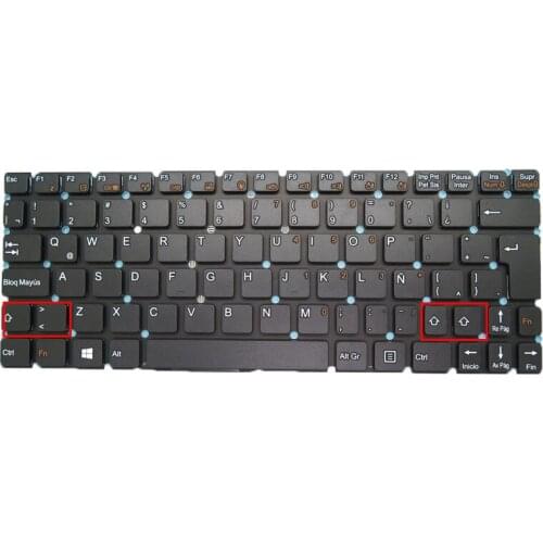 Laptop Keyboard P2612Y3-A1-SP-BLK000 8444070300049 Latin America LA black without frame new