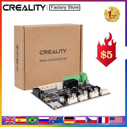 High Performance 3D Printer Mainboard 32 Bits V4.2.7 Mute Motherboard for Ender-3/Ender-3Pro/ Ender-5 3D Printer Parts