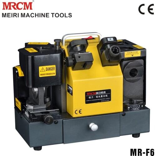 MRCM MR-F6 110/220V Sharpener Of End Milling Machine Drill Bit Endding Mill Grinder Tools