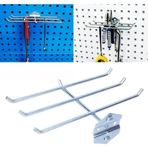 Wall-Mounted Hardware Tool Storage rack Pegboard Hook Garage Tool Stand Holder Tools Cabinet Material Rack Hardware Hooks