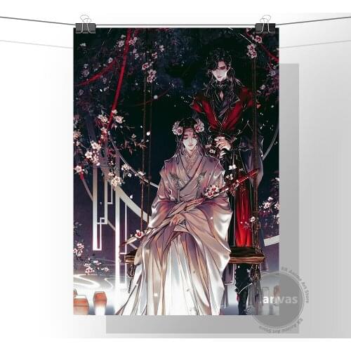Anime Heaven Officials Blessing Poster Pictures Home Manga Decoration Paintings Canvas HD Prints Wall Art Modular Living Room