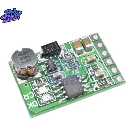 Lithium Li-ion 18650 3.7V 4.2V Battery Charger Board DC-DC Step Up Boost Module TP4056 DIY Kit Parts