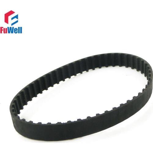 2pcs 158/160/162/164/166/168/170/172/174/176/178/180XL Timing Belt 10mm Width Rubber Toothed Belt Closed Loop Synchronous Belt