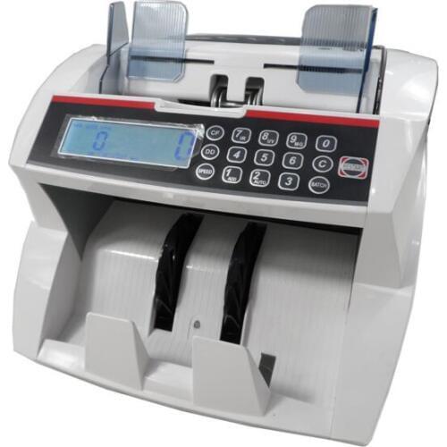 Bill Counter Front Loading Vertical Banknote Bill Currency Counter with EU+US+RMB+HK +RS Cash Counting Machine HL300