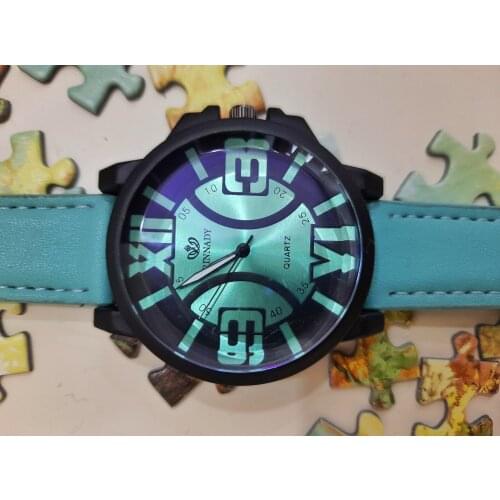 Blue strap stylish unisex sports watch