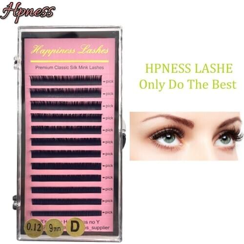 High Quality Black Matte Faux Mink Eyelashes Individual Natural Eyelash Lashes Soft Lash Extension False Eyelash For Salon