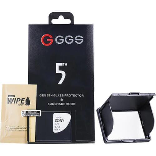 GGS Fifth Generation for Canon 5D3 5DS 5DR 5D4 1DX LARMOR screen camera film protection screen Metal frame embedded optical glas