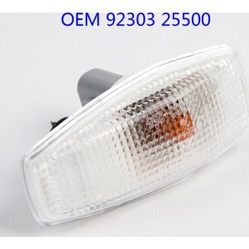 1 PC OEM genuine side repeater lamp for Hyundai 2004-2016 TUCSON ELANTRA Cool left signal / side light 9230325500 923032C000