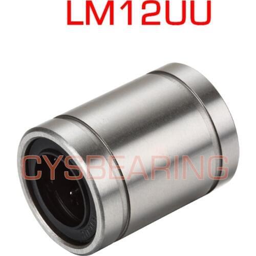 12Mm LM12UU LM12 12X21X30MM Linear Bush Bearing LM12UUOP LM12UUAJ