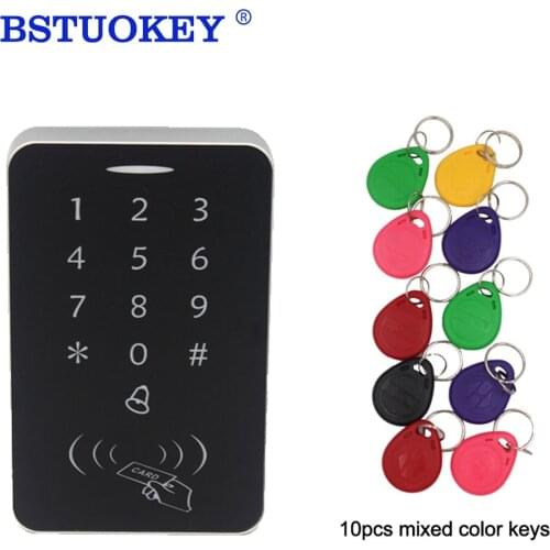 125Khz Rfid Access Control Keypad 1000 User 10 KeyFob For RFID Door Access Control System Electric Lock Smart Keypad