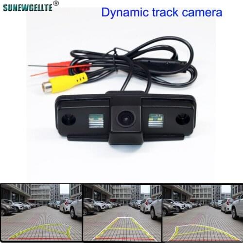 2021 HD Vehicle Dynamic Trajectory Parking Line Car Reverse Backup Rear View Camera For Subaru Forester Outback Impreza Sedan