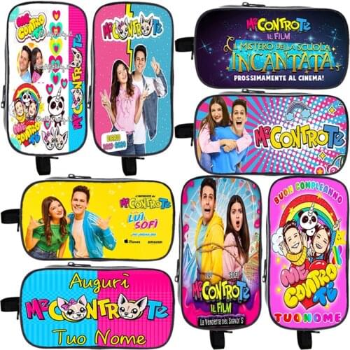 Me Contro Te Pencil Case For Boys School Case Girls Cosmetic Case Kids Cute Pencil Box School Pencil Holder Back To School Gift