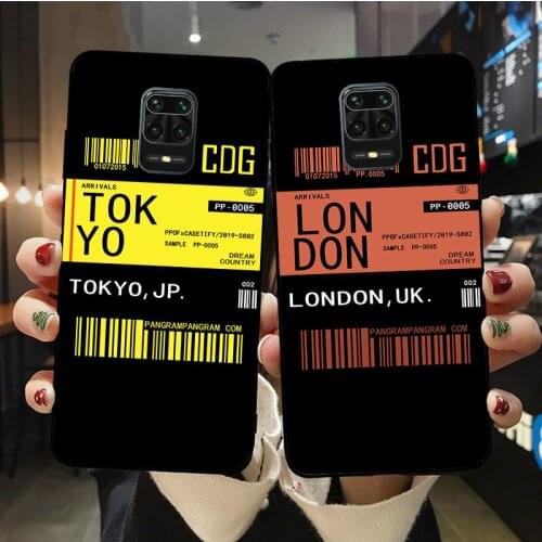 Black Soft Phone Case for Mi10 Mi9T MiA2 MiA3 Mi11 Pro Lite Ultra Redmi Note 6 7 8 8T 9 9S 9ProMax Cute TPU Protection Cover