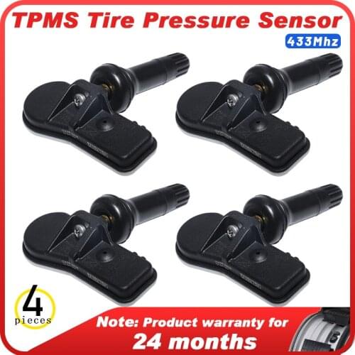 4PCS TPMS 31362304 433MHZ Tire Pressure Monitor Sensor Fit For Volvo S60 S90 V60 V90 XC90 2015 2016 2017 2018 2019 2020