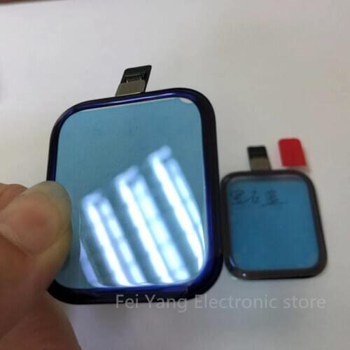 1Pcs 38mm 42mm 44mm Touch Screen Digitizer For Apple Watch Series 2 3 4 5 6 S4 S5 LCD Front Glass Sensor Panel Cover With Flex
