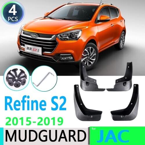 For JAC Refine S2 2015 2016 2017 2018 2019 T4 T40 Car Fender Mudguard Mud Flaps Guard Splash Flap Car Accessories