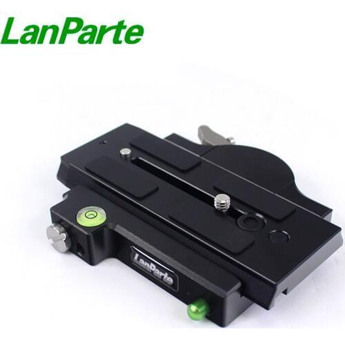 LanParte 501 Version Quick Release camera Plate with Double Safety Lock for DSLR Camera