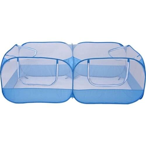 Pet Playpen Portable Chicken Cage for Small Animals with Cover Foldable Chicken House Outdoor Small Pet Play