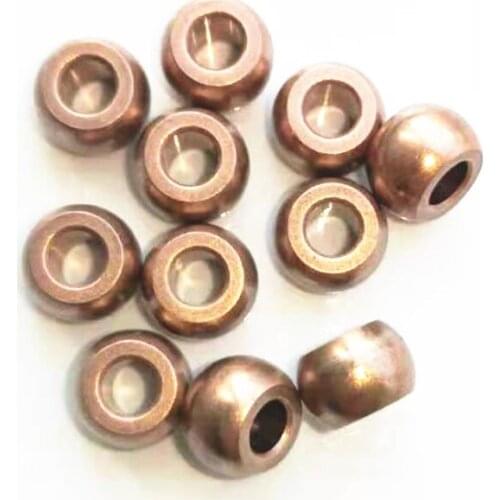 10PCS Round Shape Spherical Oil Bearing Inner Diameter 3MM Ball Diameter S8 Diy Creative Accessories