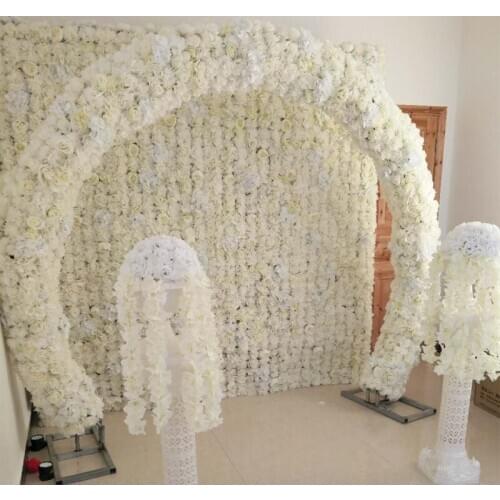 Wedding Decoration Arch Flower Rows with Stand Set for Party Event Mall Hotel Opening Ceremony Supplies
