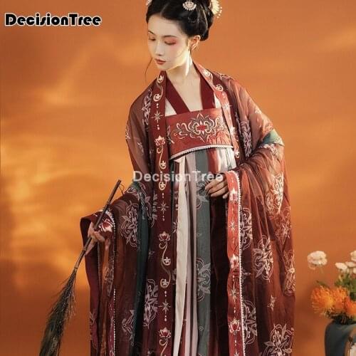 2021 ancient chinese costume traditional chinese clothing for women hanfu dress chinese traditional dance costume fairy dress
