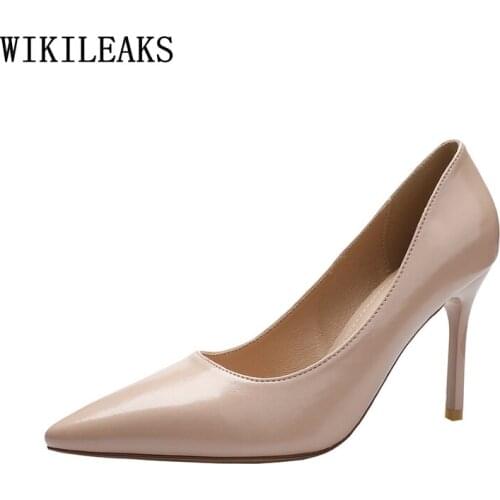 Wedding Shoes for Women Bride Black Heels Shoes for Women 2021 High Heels Pumps Women Shoes Korean Fashion Zapatillas De Mujer