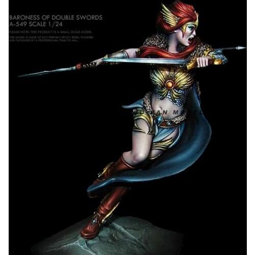 1/24 Resin figure model kits DIY toy self-assembled A-549