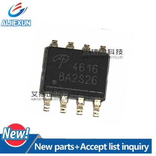 10PCS AO4616 SOP8 Complementary Enhancement Mode Field Effect Transistor 100%New and original