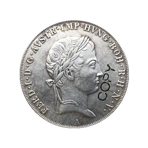 1837 Austria 1 Thaler coins 38.61MM