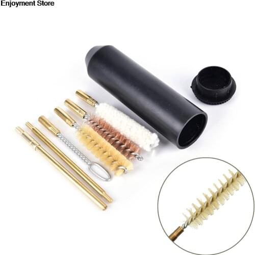 22/45/357/9 mm Pocket Size Pistol Professional gun Cleaning Kit Hand Gun Rod Brush cleaning tools 7pcs/set