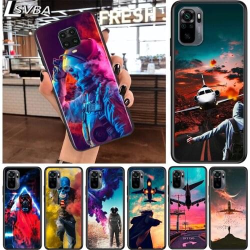 Cool Graffiti for Xiaomi Redmi Note 10 10S 9 9T 9S 9Pro Max 8T 8Pro 8 7 6 5 Pro 5A 4X 4 Soft Black Phone Case