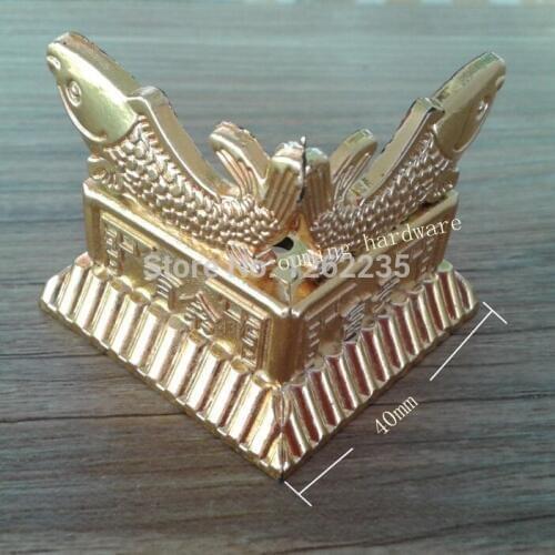 40*33mm Crafts foot Furniture Corner Wooden plastic foot Metal crafts accessories Wholesale