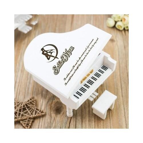 Antique Wooden Carved Queen Jurassic Park Sailor Moon Music Box Hand Cranked Music Box Birthday Christmas Gift Casket Decoration