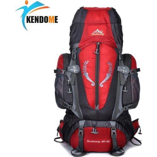 Hot Large Size 85L Outdoor Backpack Travel Multi-purpose climbing backpacks Hiking Waterproof Rucksacks camping sports bags