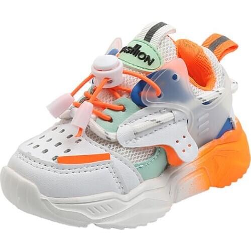 Girls boys kids shoes sports running children casual shoes autumn breathable baby girls boys shoes baby infant kids sneakers