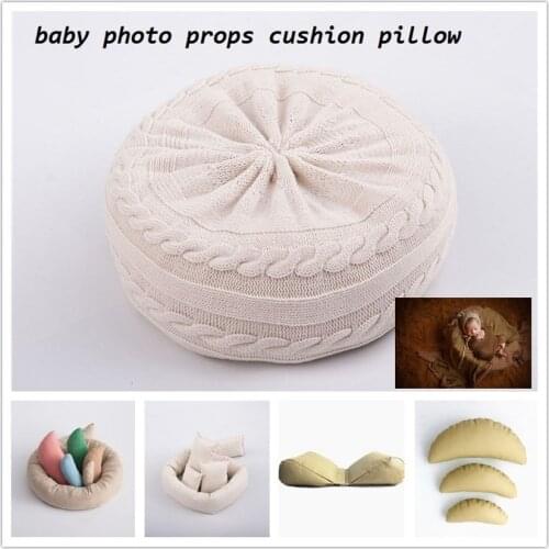 Baby Photography Props Accessories Newborn Posing Pillows Cushion Pad for Infant Baby Photo Shooting