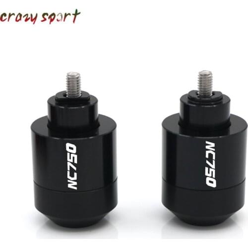Handlebar Grips Bar Ends Hand Grip plug Slider End Caps For HONDA NC750S NC750X NC750 S/X 2014-2017 2016 Motorcycle Accessories
